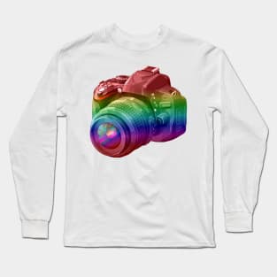 Rainbow Camera Long Sleeve T-Shirt